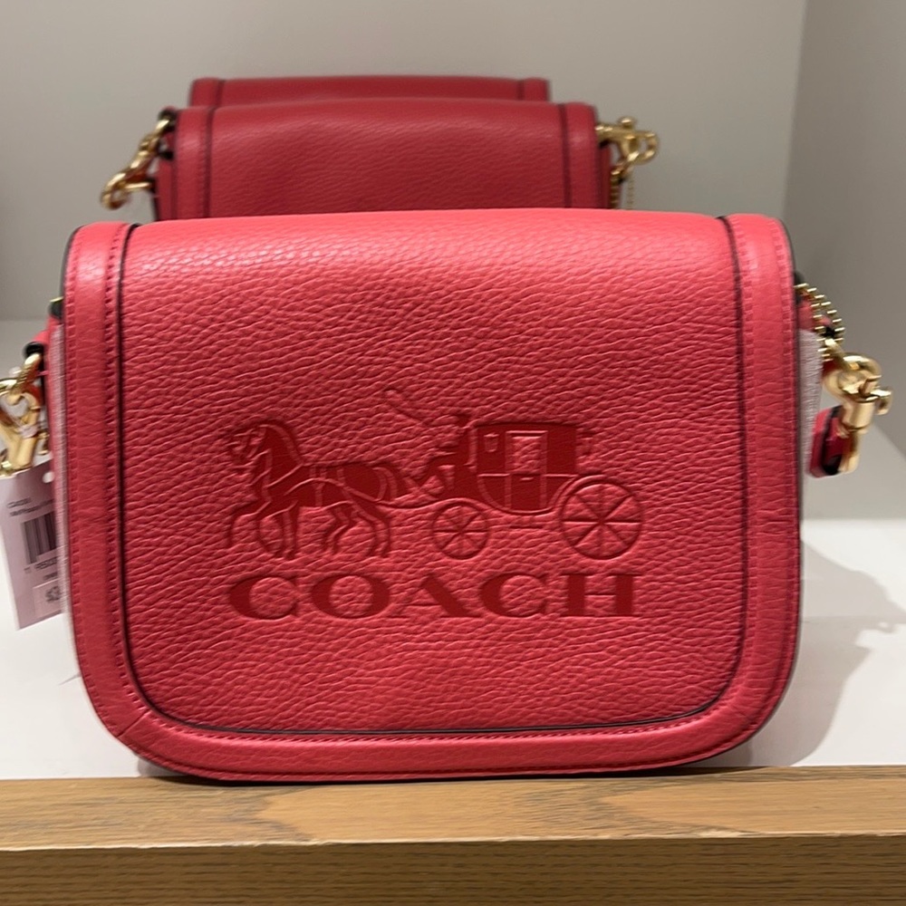 Coach Saddle Bag With Horse And Carriage - Picture 5 of 16